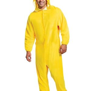 Spirit Yellow Hooded Costume for Men